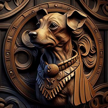 3D model st The Prague Rat dog (STL)